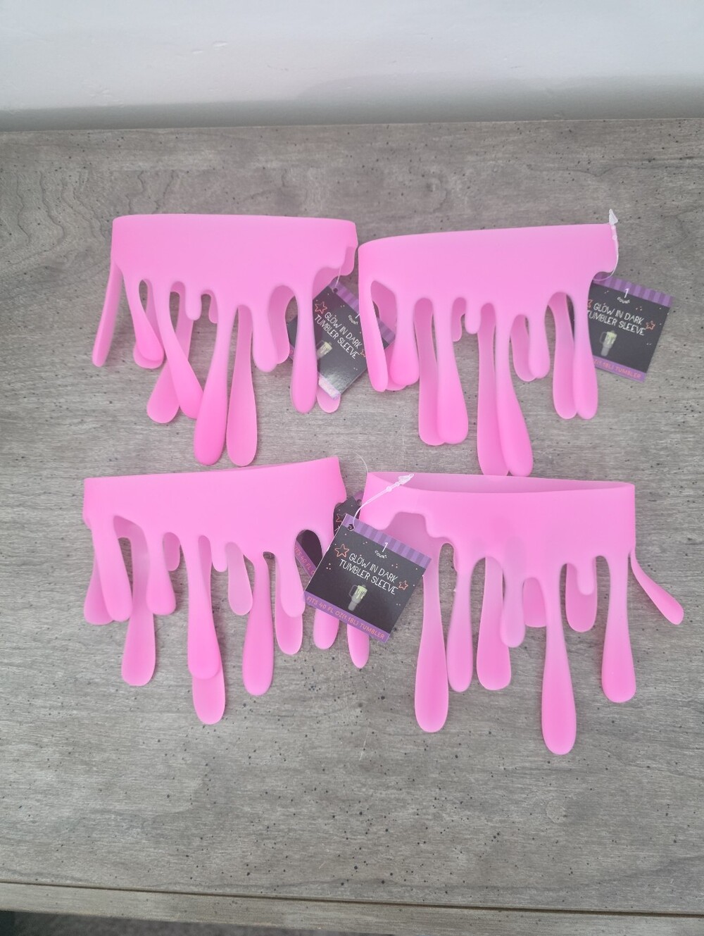 Glow in the Dark Tumbler Sleeves Target Halloween x 4 Multiple available
